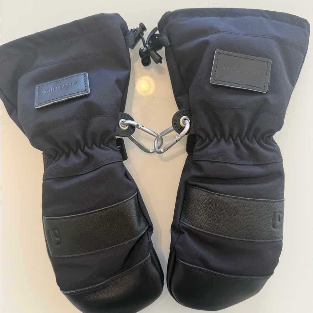 CHOPPER MILL Kids Mountain Mittens insulated with Extra Long Cuff
